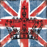 Union Jack Crown 2 Fine Art Print