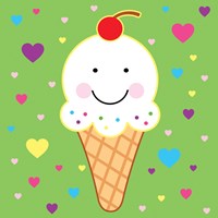 Icecream Framed Print