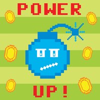 Power Up 2 Fine Art Print