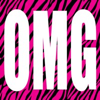 OMG Zebra Fine Art Print