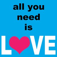 All You Need Is Love 2 Framed Print