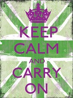 Keep Calm And Carry On 5 by Louise Carey - various sizes