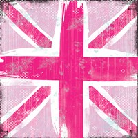 Union Jack Pink Fine Art Print