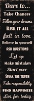 Dare to Take Chances 1 Fine Art Print