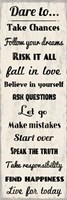 Dare to Take Chances 2 Fine Art Print