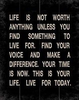 Life is not Worth Anything 2 by Louise Carey - various sizes