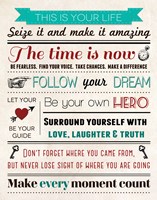 This Is Your Life 5 Framed Print