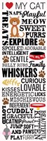I Love My Cat 1 Framed Print