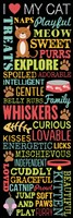 I Love My Cat 3 Fine Art Print
