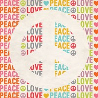 Peace Love 2 Fine Art Print