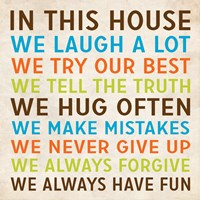 In This House 4 Fine Art Print