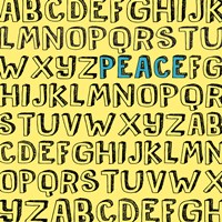 Peace Alphabet Fine Art Print