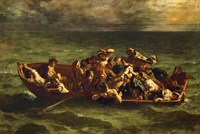 Don Juan's Shipwreck, 1840 Fine Art Print