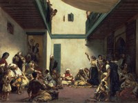 Jewish Wedding in Morocco by Eugene Delacroix - various sizes