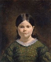 Portrait of Lucile Virginie Le Guillou Fine Art Print