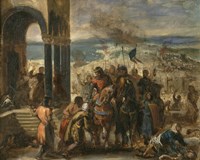 Constantinople Taken by the Crusaders, 1204 by Eugene Delacroix, 1204 - various sizes