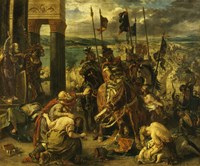 Taking of Constantinople by the Crusaders, April 12th, 1204 Fine Art Print