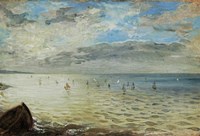 The Sea Seen from Dieppe, c. 1852 Fine Art Print