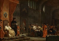 The Two Foscari, 1855 Fine Art Print