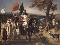 Caid, Moroccan Chief Fine Art Print