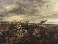 The Battle of Poitiers, 1830 Fine Art Print
