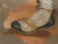 Study of a Slipper, 1827-1828 Fine Art Print