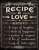 Life Recipes I Fine Art Print