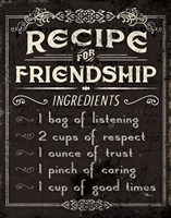 Life Recipes III Fine Art Print