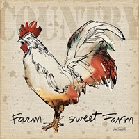 Farm Life V Framed Print
