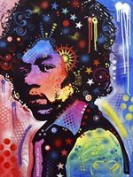 Jimi Hendrix IV Fine Art Print