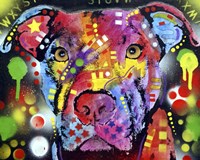 The Brooklyn Pit Bull Fine Art Print
