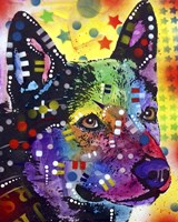 Aus Cattle Dog by Dean Russo - various sizes, FulcrumGallery.com brand