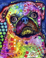 Pug 92309 Fine Art Print