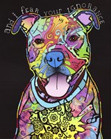 I Fear Fine Art Print