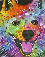 Happy Dog Fine Art Print