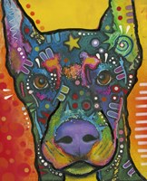 Dashing Doberman Fine Art Print