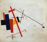 Suprematist Composition (detail), 1915 by Kazimir Malevich, 1915 - various sizes