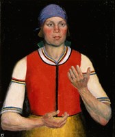 The Workwoman, 1933 Fine Art Print