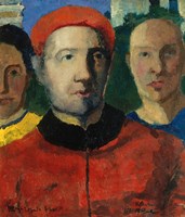 Triple portrait, 1933 Fine Art Print