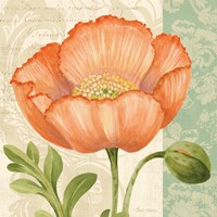Pastel Poppies II Fine Art Print