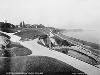 Juneau Park and Lake Michigan, Milwaukee Fine Art Print