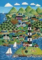 Lighthouse Island Fine Art Print