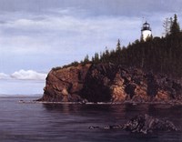 Owl's Head Light Fine Art Print