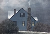 Twilight Flurries Fine Art Print