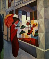 Hatshop, 1914 Fine Art Print