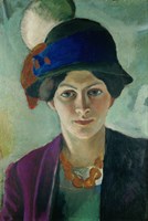 Elisabeth Macke With Hat, 1909 Fine Art Print