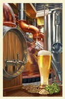 Beer Distillery Fine Art Print