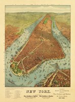 New York Map by Lantern Press - various sizes - $41.49