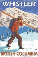 Whistler British Columbia Ski Fine Art Print