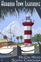 Harbour Town Lighthouse Fine Art Print